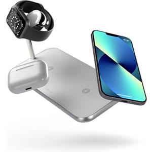 OtterBox Zens Dual+Watch Wireless Charger, Bianca
