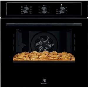 Electrolux Forno da Incasso 68 L Classe A+ EOH2H044K | Capacità 68 L, Classe A+, pulizia a vapore, funzione Pizza, cottura uniforme multilivello, 589x594x568 mm