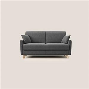 Divani.Store Edgar Divano Letto Matrimoniale in Tessuto Felis Impermeabile, grigio, 180 cm (mat.140x197)