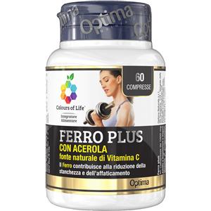 COLOURS OF LIFE FERRO PLUS 60 COMPRESSE 1000 MG