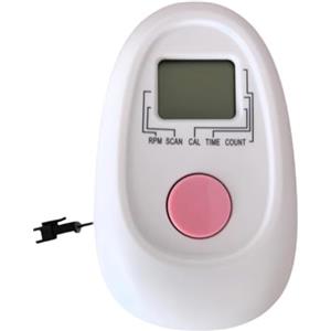 Marchfunny Computer da bici in plastica ABS per vogatore stepper | Tiene traccia di tempo, conteggio, calorie; connettore SM a 2 pin; adatto a vogatori, stepper machine; corpo in ABS bianco