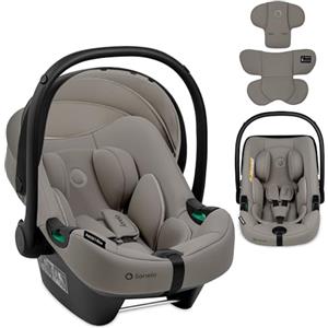 LIONELO ASTRID i-Size Seggiolino Auto Neonati 40-87cm Ovetto gr 0+ | Montaggio rivolto all'indietro, Cintura di sicurezza a 3punti Protezione laterale Inserto Dri-Seat