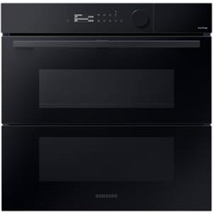 Amazon Renewed FORNO SAMSUNG DUAL COOK FLEX SERIE 5 NV7B5775XDK / NV7B5770WBK INCASSO DOPPIA PORTA 60 CM 76 L GRILL PIROLITICO VAPORE WIFI NERO CLASSE A+ (Ricondizionato)