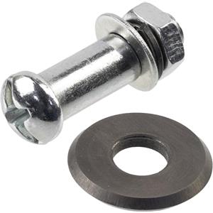 AERZETIX Kit di ricambio per tagliapiastrelle Ø16x6x2 mm rotella di taglio per tagliapiastrelle