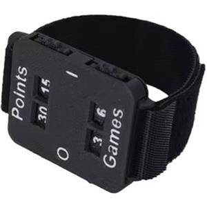 Folpus Wrist Score Counter Contapunti da Polso Braccialetto Segnapunti Conta Set Cronometro Sportivo con Doppio Indicatore di Punteggio Lettura Rapida Fascia