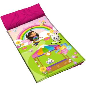 John Gabbys Dollhouse Disney - Sacco nanna per bambini, 140 x 60 cm, con sacco
