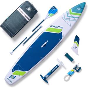 GLADIATOR INFLATABLE ORIGIN Tavola SUP gonfiabile High-End 329-384 cm | 26 PSI | Inflatable Stand Up Paddle Board fino a 230-270 kg | MSL Fusion, Double Layer Woven | Ultra stabile, Race, Sport, Touring