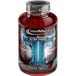 IronMaxx TT Ultra Strong Tribulus Terrestris - 180 capsule|1600mg di estratto di Tribulus Terrestris per capsula |alto dosaggio con zinco
