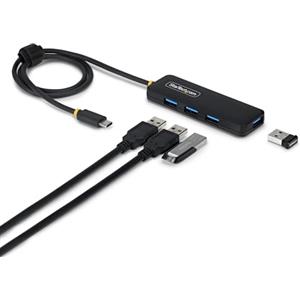 StarTech Hub USB-C 4 Porte 5Gbps con 4X USB-A, Cavo 61cm (H5C4A-USB-HUB-2)