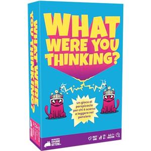Asmodee What Were you Thinking? Gioco da Tavolo dai Creatori di Exploding Kittens, 10+ Anni, 3+ Giocatori, Edizione in Italiano