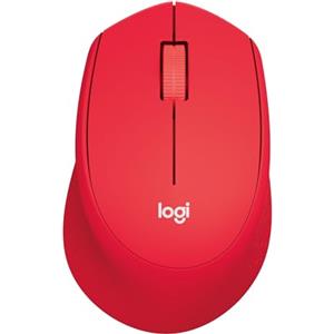 Logitech M330 SILENT PLUS Mouse Wireless | 2,4 GHz, Ricevitore USB Nano, Ottico 1000 DPI, Batteria 2 Anni, PC/Mac/Laptop/Chromebook - Rosso