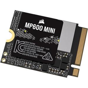 Corsair MP600 MINI 2 TB M.2 NVMe PCIe x4 Gen4 SSD - M.2 2230 - Fino a 7.000 MB/sec in Lettura Sequenziale - 3D TLC NAND ad Alta Densità - Ideale Per Steam Deck e Microsoft Surface - Nero