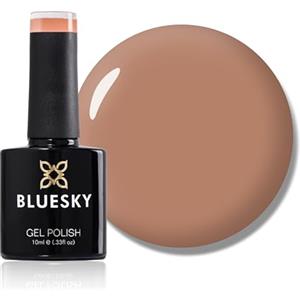 BLUESKY Bluedky, Gel Polish, smalto gel per unghie, colore: beige chiaro, numero: 80563, da 10 ml (etichetta in lingua italiana non garantita)