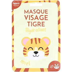 Feel Natural - Maschera idratante intensa e rapida - Viso Tigre - Tessuto - Cura viso - Anti rughe - Anti occhiaie - Detergente - Rivitalizzante - Rivitalizzante - Disintossicante
