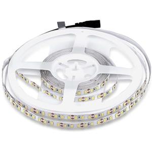 V-TAC Striscia Led da Interno SMD 3528 8W - 5 Metri - Strisce LED Adesiva per Casa, Cucina, Camera, Ambienti Interni - Luce Bianca Fredda 6500k - Nastro LED Luminoso 800 Lumen - Alimentata 12V