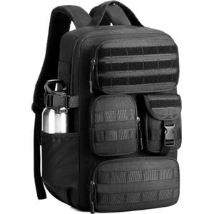 FRETHIND Zaino tattico militare da 25 l, da uomo | Assault Pack Zaino impermeabile militare MOLLE per viaggi, campeggio, lavoro, moto