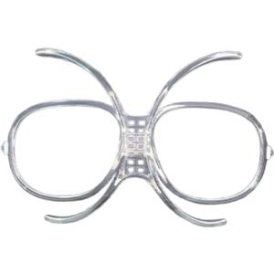 Oniissy Telaio adattatore ottico trasparente per sci e moto | Materiale PC pieghevole, vestibilità flessibile, design trasparente trasparente, leggero 15 g, pronto per prescrizione