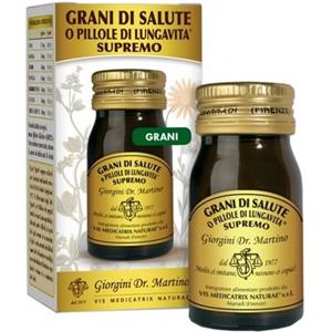 Dr Giorgini Grani di salute o pillole di Lungavita Supremo - 90 g