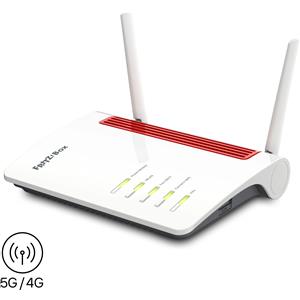 Fritz Router Fritz Box 6850 v2 Edition International 5G Dual Band Wi-Fi 5 Gigabit Ethernet Bianco Rosso [20003181]