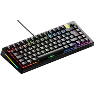 GLORIOUS GMMK 3 Pro 75% Tastiera AZERTY Francese (Nero) | Frequenza Di Polling Altissima, Scocca Lavorata A Macchina CNC, Architettura Modulare Hotswap E Illuminazione Luce Led RGB