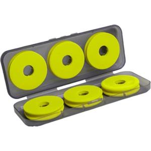 Generico Bobina Porta Filo da Pesca Accessorio Pesca Schiuma Storage Roccatore | Raccoglitore per Canne da Pesca con Supporto per Lenze per Escursionismo Lago Barca Campeggio Outdoor Viaggio Pesce Gatto