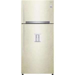 LG GTF744SEPED Frigorifero Doppia Porta, Classe E, 509l, Wi-fi, Door Cooling, Gestione Umidità, Dispenser Acqua, Cassetto 0 Gradi, Fabbricatore Del Ghiaccio, Compressore Smart Inverter Sabbia
