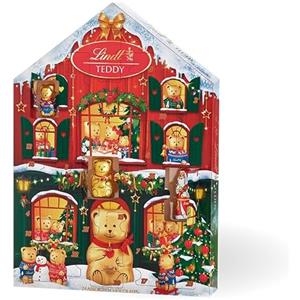 Lindt Calendario Avvento 2026, Teddy Orsetto, cioccolatini assortiti, 146g