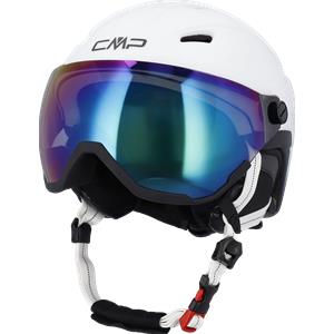 CMP Casco da Sci con Visiera WA-2 Bianco/Nero