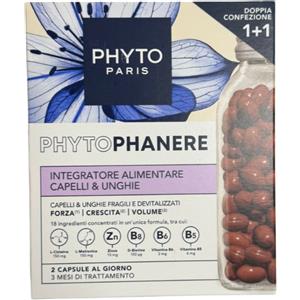 PHYTO (LABORATOIRE NATIVE IT.) Phyto Paris Phytophanere Integratore per Capelli e Unghie Bipack