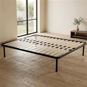 Talamo Italia Letto Matrimoniale Olga, Rete Ortopedica a doghe, 100% Made in Italy, Cm 160x190h30, Antracite