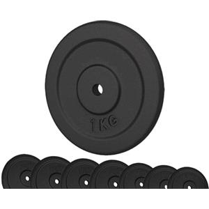 G5 HT SPORT Dischi in Ghisa per Palestra【Ø Foro 25 mm】 Venduti Singolarmente o in Coppia [da 0.5 a 20 kg] Compatibili con Bilancieri e Manubri | Resistenza e Durabilità per Home Gym