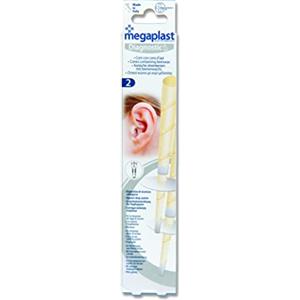 PARODI & PARODI Coni auricolari con sistema di sicurezza salvagoccia 2pz, coni per tappi di cerume dall'orecchio, coni auricolari con anello frangifiamma, coni per orecchie, coni per cerume, coni pressione auricolare