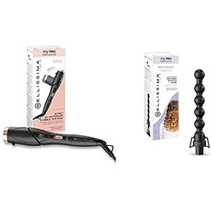 Bellissima Imetec My Pro Twist & Style GT22 100, Manico per Styler Arricciacapelli per Onde e Ricci + Imetec Bellissima My Pro GT22 150 Accessorio Mermaid Waves