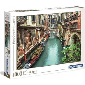 Clementoni Collection Puzzle 1000 Pezzi per Adulti e Ragazzi, Illustrazione Canale di Venezia, Idea Regalo, Made in Italy, 70x50 cm, 39458