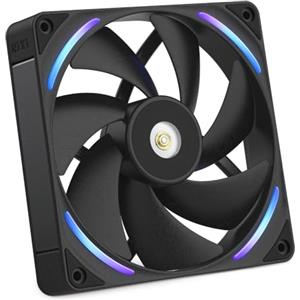 NZXT F140X - Ventola PC Performance RGB PWM 140mm - Nero | Ventola RGB performance 140mm con massimo flusso d'aria e pressione statica. Raffreddamento high-RPM con luci CAM-sync.