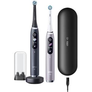 Oral-B - iO 80363731 spazzolino elettrico Adulto Spazzolino rotante-oscillante Nero, Argento - SPEDIZIONE GRATUITA