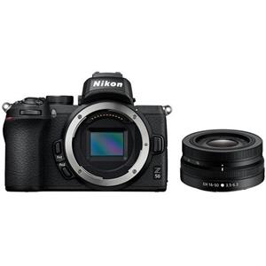 Nikon Kit Fotocamera Mirrorless Nikon Z50 + Obiettivo Nikkor 16-50mm - Prodotto in Italiano