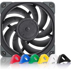 Noctua NF-A12x25 PWM chromax.black.swap, Ventola Silenziosa di Qualità Premium, 4-Pin (120 mm, Nero)