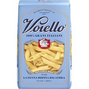 Voiello Pasta Penne Rigate N.152, Trafilatura al Bronzo, 500 g | Pasta Corta di Semola Grano Duro, 100% Grani Italiani