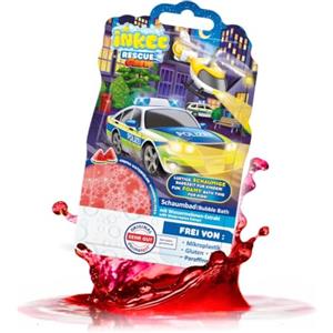 INKEE Bubble Bath Rescue Crew - schiuma da bagno bambini profumata anguria, bagnoschiuma rossa 40ml, additivo bagno bambini divertente | Sachet singolo