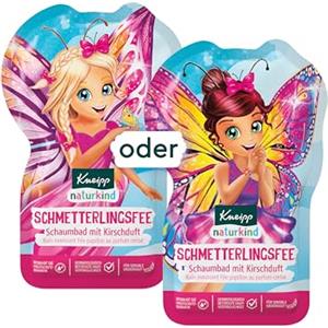 Kneipp Naturkind - Bagno in schiuma con profumo di ciliegia, per la pelle sensibile dei bambini, 40 ml