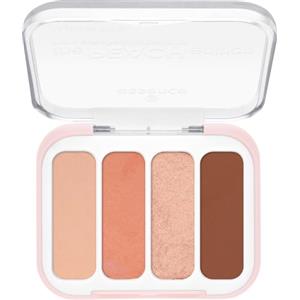 Essence Cosmetics essence the PEACH edition mini, Palette ombretti, lunga durata (3.6g)