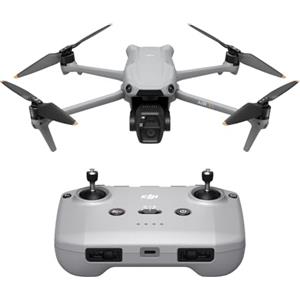 DJI Air 3S (RC-N3), drone 4K con doppia fotocamera | Drone con fotocamera 4K, fotocamera grandangolare CMOS 1", video HDR 60fps e 14 stop di gamma dinamica, 45 minuti di volo