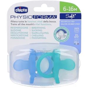Chicco Physio Soft Silicone Bimbo 6-16 Mesi 2 Pezzi