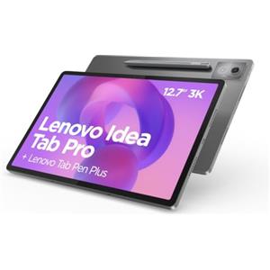 Lenovo Idea Tab Pro, 12,7, MediaTek Dimensity 8300, 144Hz, 256GB, Grigio | 8 GB RAM, Android 14, Wi-Fi 6E + BT5.3, USB-C, Tab Pen Plus incluso