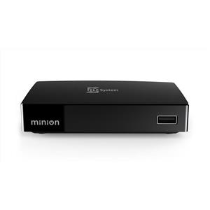 Telesystem - Zapper Minion Entry T2 Hevc, Scart, Hdmi, Tlc-black