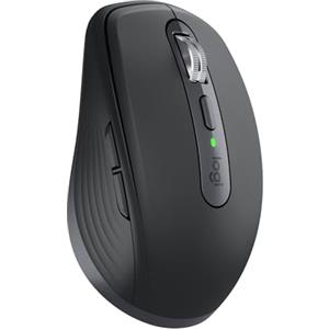 Logitech MX Anywhere 3S for Business - Mouse senza fili per professionisti | Windows/Mac/Chrome/Linux, Bluetooth, clic silenzioso, sicurezza Logi Bolt, compatto, 8K DPI, scorrimento MagSpeed - Grigio