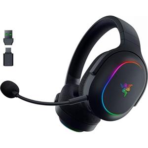 Razer Barracuda X Chroma - Cuffie da gioco wireless multipiattaforma con 6 zone Chroma RGB (SmartSwitch Hyperspeed e Bluetooth, driver da 40 mm, microfono cardioide HyperClear staccabile) Nero