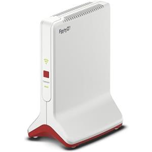 FRITZ!Repeater 6000 Edition International, Ripetitore - Wi-Fi 6 extender Triband con 2x 2.400 Mbit/s (5 GHz) & 1.200 Mbit/s (2,4 GHz), Mesh, Access Point, 2x Gigabit LAN, Interfaccia in italiano