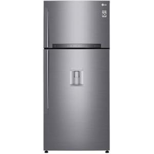 LG GTF744PZPED Frigorifero Doppia Porta, Classe E, 509l, Wi-fi, Door Cooling, Gestione Umidità,dispenser Acqua, Cassetto 0 Gradi, Fabbricatore Del Ghiaccio, Compressore Smart Inverter, Inox